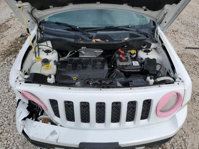 1J4NF1GB0BD265668 - 2011 JEEP PATRIOT SPORT WHITE photo 11