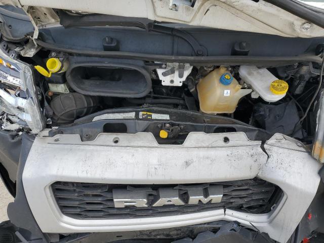 3C6TRVDG8KE523274 - 2019 RAM PROMASTER 2500 HIGH Սպիտակ լուսանկար 12