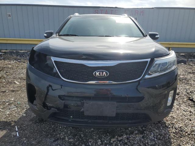 5XYKTCA64EG453527 - 2014 KIA SORENTO LX BLACK photo 5