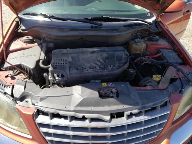 2A8GM684X6R733113 - 2006 CHRYSLER PACIFICA TOURING ORANGE photo 12