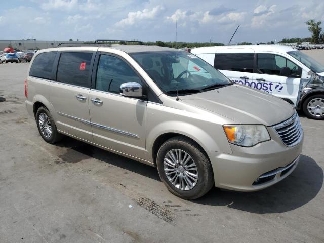 2C4RC1CG7ER171208 - 2014 CHRYSLER TOWN & COU TOURING L BEIGE photo 4