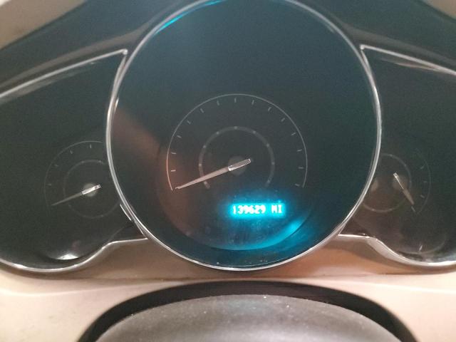 1G1ZC5E0XCF306086 - 2012 CHEVROLET MALIBU 1LT WHITE photo 9