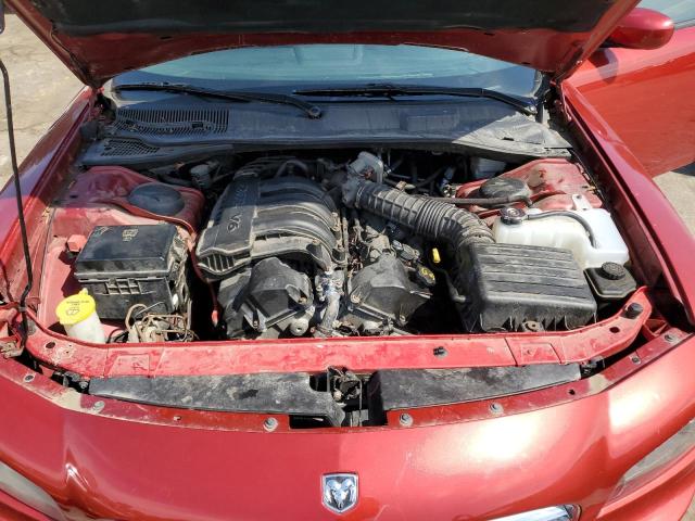 2B3CA4CD7AH109859 - 2010 DODGE CHARGER RED photo 11