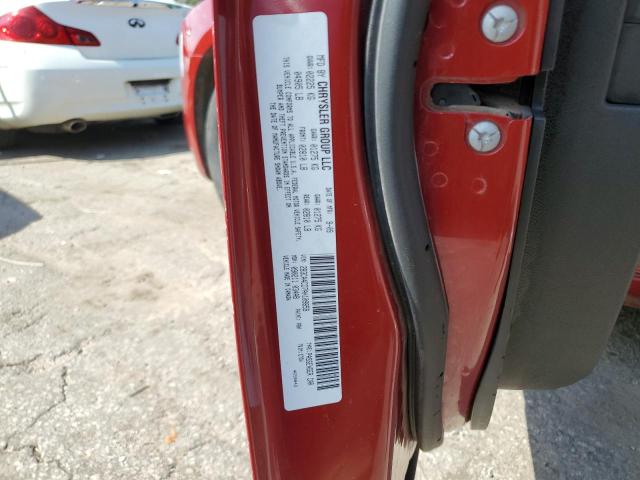 2B3CA4CD7AH109859 - 2010 DODGE CHARGER RED photo 12