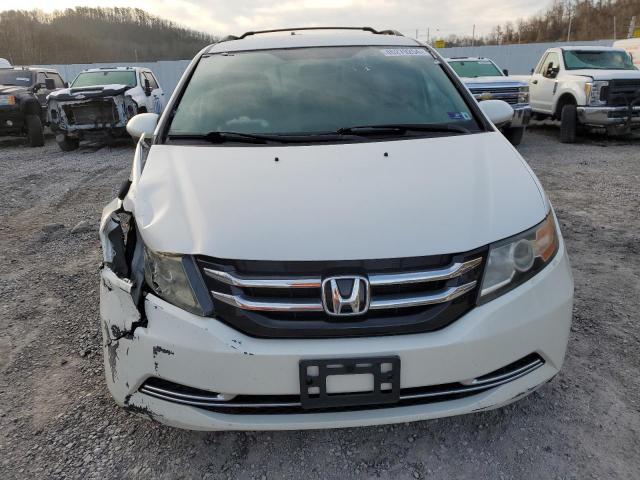 5FNRL5H44FB126178 - 2015 HONDA ODYSSEY EX WHITE photo 5