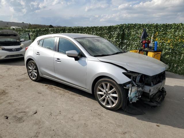 JM1BN1L7XH1100797 - 2017 MAZDA 3 TOURING SILVER photo 4