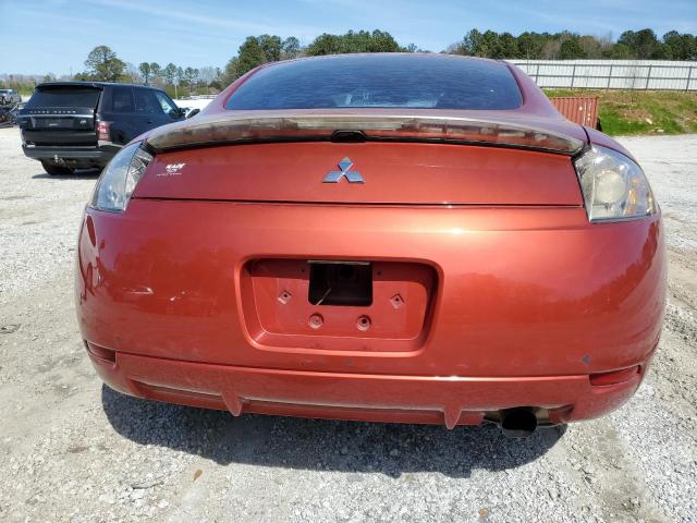 4A3AK24FX8E042194 - 2008 MITSUBISHI ECLIPSE GS RED photo 6