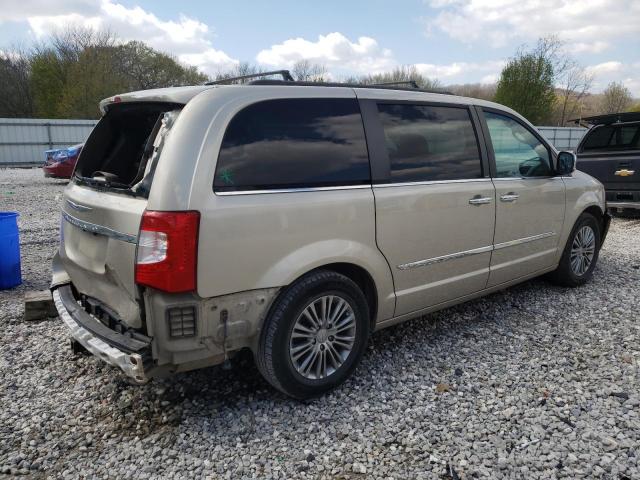 2C4RC1CG0ER300390 - 2014 CHRYSLER TOWN & COU TOURING L TAN photo 3