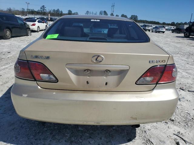 JTHBF30G220048848 - 2002 LEXUS ES 300 GOLD photo 6