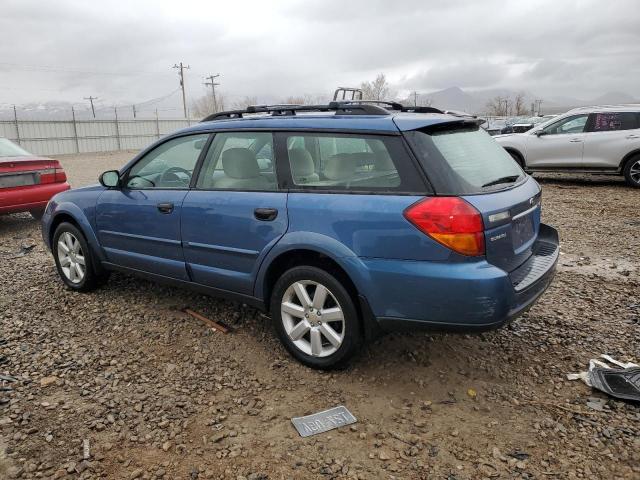 4S4BP61C977310063 - 2007 SUBARU OUTBACK OUTBACK 2.5I BLUE photo 2