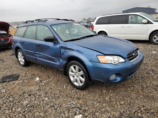 4S4BP61C977310063 - 2007 SUBARU OUTBACK OUTBACK 2.5I BLUE photo 4