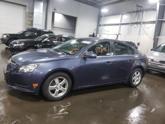 1G1PC5SB4E7246347 - 2014 CHEVROLET CRUZE LT BLUE photo 1