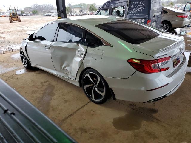 1HGCV1F37LA061805 - 2020 HONDA ACCORD SPORT WHITE photo 2