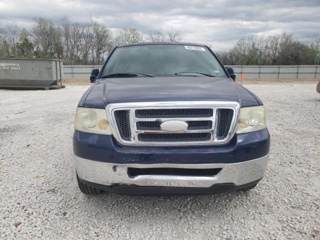 1FTRW12W67KD20628 - 2007 FORD F150 SUPERCREW BLUE photo 5