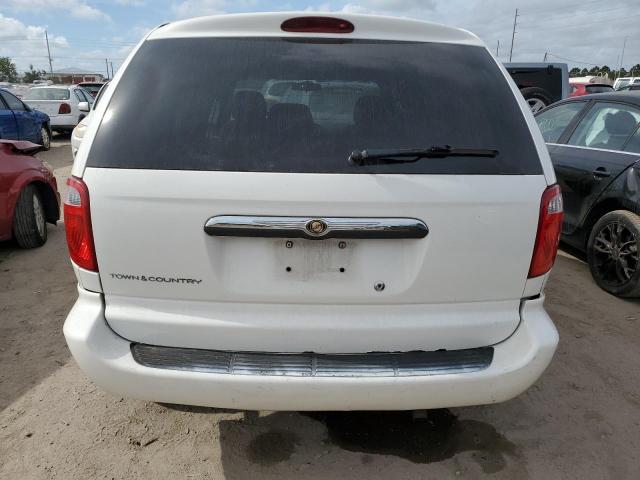 1A4GP45R16B595750 - 2006 CHRYSLER TOWN & COU თეთრი ფოტო 6