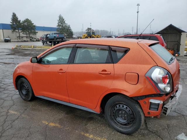 5Y2SP6E87AZ408353 - 2010 PONTIAC VIBE ORANGE photo 2