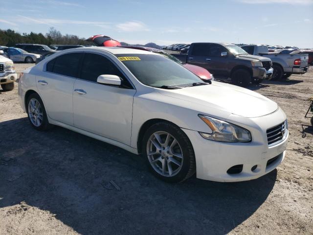 1N4AA51E79C856535 - 2009 NISSAN MAXIMA S WHITE photo 4