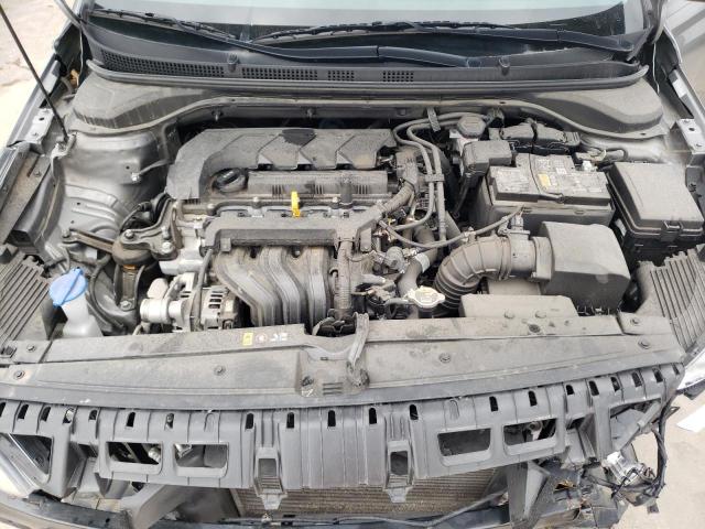 3KPC24A60NE163408 - 2022 HYUNDAI ACCENT SE GRAY photo 11