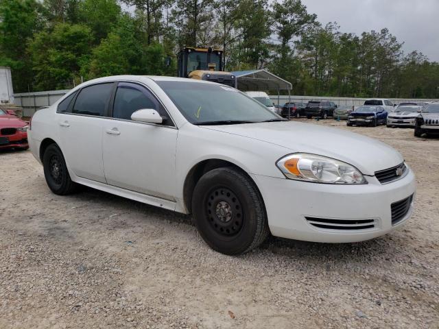 2G1WD5EM0B1234453 - 2011 CHEVROLET IMPALA POLICE WHITE photo 4