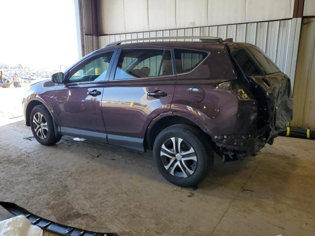 2T3BFREV3JW728179 - 2018 TOYOTA RAV4 LE PURPLE photo 2