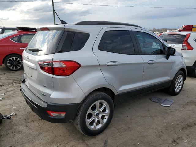 MAJ3P1TE2JC163406 - 2018 FORD ECOSPORT SE SILVER photo 3