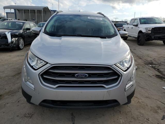 MAJ3P1TE2JC163406 - 2018 FORD ECOSPORT SE SILVER photo 5