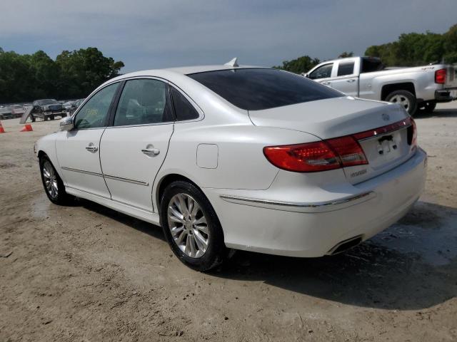 KMHFC4DF4BA517947 - 2011 HYUNDAI AZERA GLS WHITE photo 2