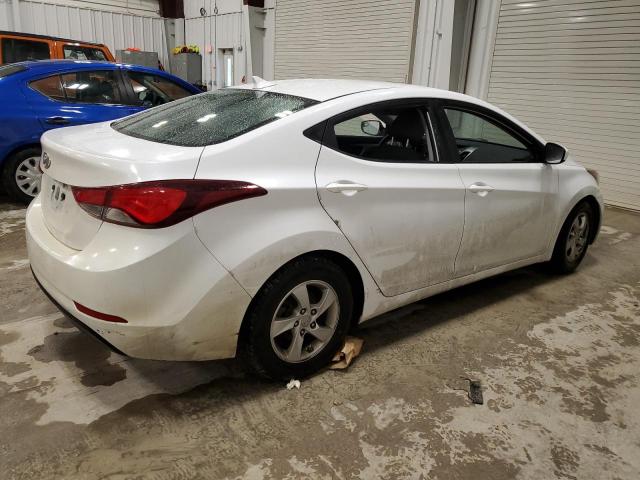 5NPDH4AE1FH649930 - 2015 HYUNDAI ELANTRA SE WHITE photo 3