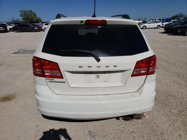 3C4PDCAB2JT382590 - 2018 DODGE JOURNEY SE WHITE photo 6