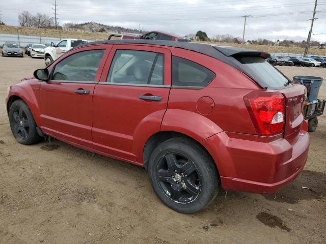 1B3HB48B47D516814 - 2007 DODGE CALIBER SXT RED photo 2