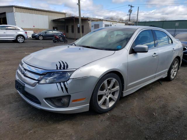 3FAHP0KC0AR107353 - 2010 FORD FUSION SPORT SILVER photo 1