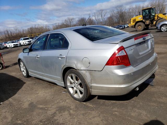 3FAHP0KC0AR107353 - 2010 FORD FUSION SPORT SILVER photo 2