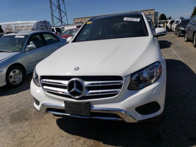 WDC0G4KB8HF137790 - 2017 MERCEDES-BENZ GLC 300 4MATIC WHITE photo 5