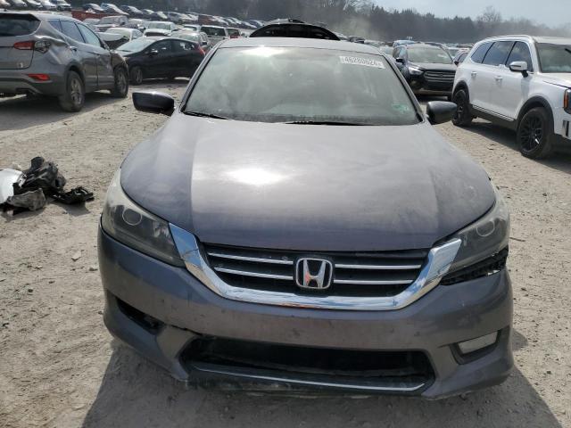 1HGCR2F5XEA007543 - 2014 HONDA ACCORD SPORT GRAY photo 5