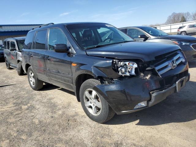 5FNYF18567B001348 - 2007 HONDA PILOT EXL BLACK photo 4