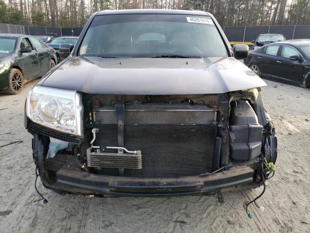 5FNYF4H74BB004437 - 2011 HONDA PILOT EXLN BLACK photo 5