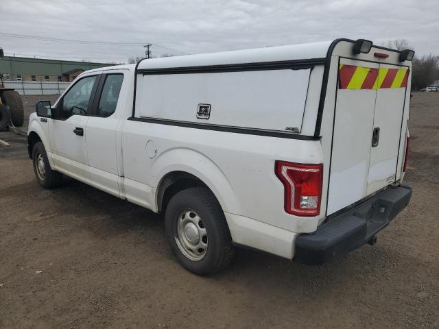 1FTEX1C88HKE53257 - 2017 FORD F150 SUPER CAB WHITE photo 2