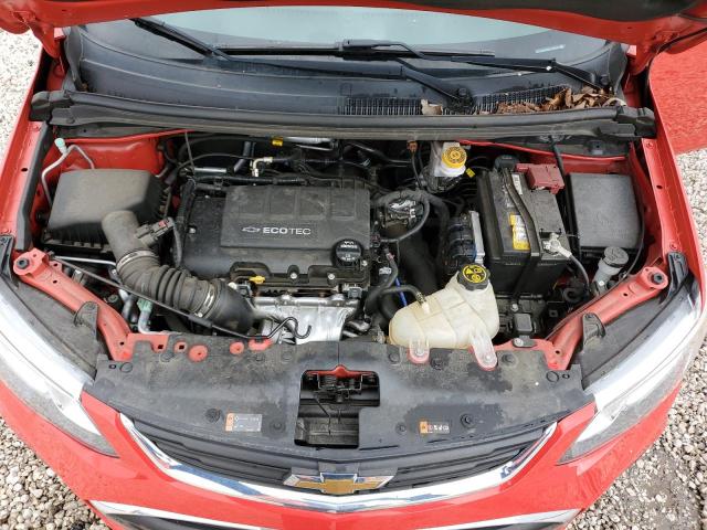 1G1JG6SB0L4125524 - 2020 CHEVROLET SONIC RED photo 11