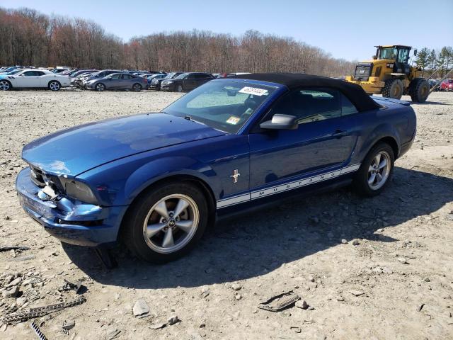 1ZVFT84NX75332981 - 2007 FORD MUSTANG BLUE photo 1