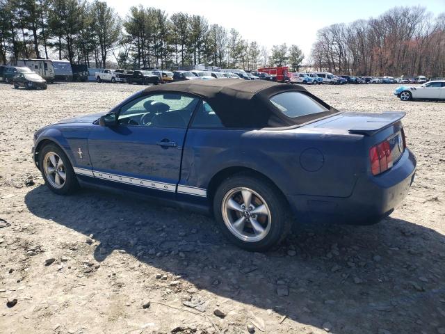 1ZVFT84NX75332981 - 2007 FORD MUSTANG BLUE photo 2