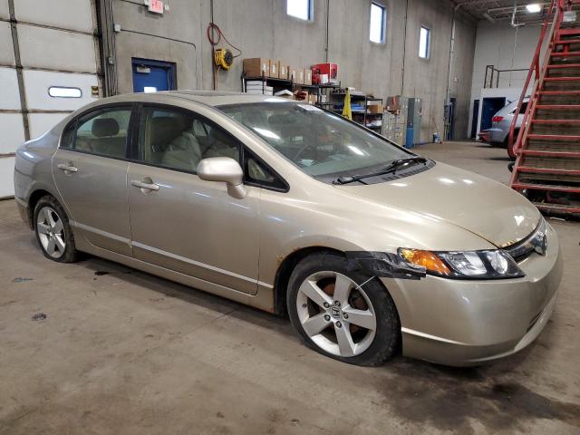 1HGFA16858L037244 - 2008 HONDA CIVIC EX TAN photo 4