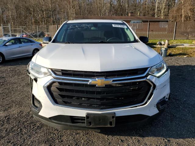 1GNERFKW0MJ183570 - 2021 CHEVROLET TRAVERSE LS WHITE photo 5