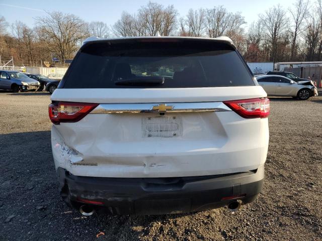 1GNERFKW0MJ183570 - 2021 CHEVROLET TRAVERSE LS WHITE photo 6