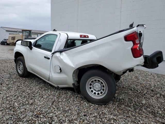 3GCNAAEK6PG354601 - 2023 CHEVROLET SILVERADO C1500 WHITE photo 2