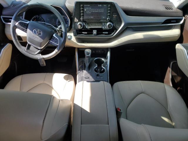 5TDGZRAH2NS129505 - 2022 TOYOTA HIGHLANDER XLE 蓝色 照片 8