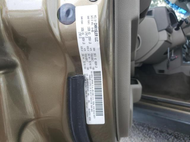 1J8HH48K48C221421 - 2008 JEEP COMMANDER SPORT Золотой фото 14