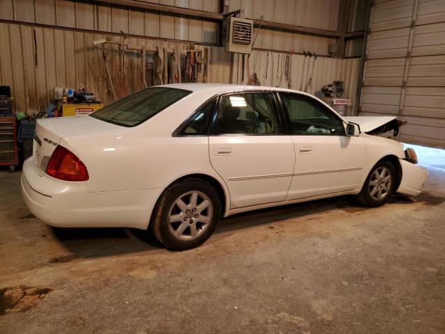 4T1BF28B61U144683 - 2001 TOYOTA AVALON XL WHITE photo 3