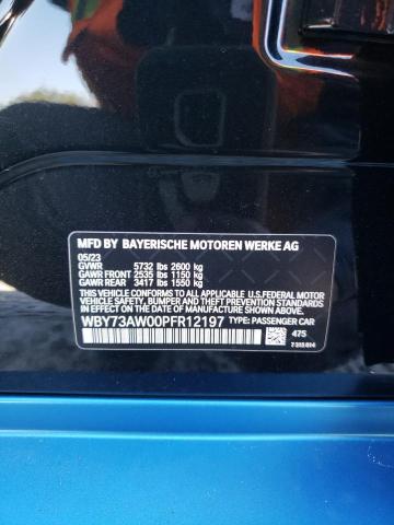 WBY73AW00PFR12197 - 2023 BMW I4 EDRIVE 40 BLACK photo 13