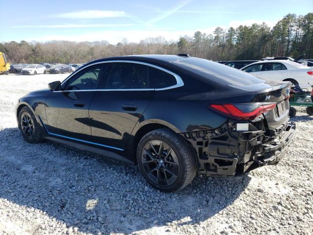 WBY73AW00PFR12197 - 2023 BMW I4 EDRIVE 40 BLACK photo 2