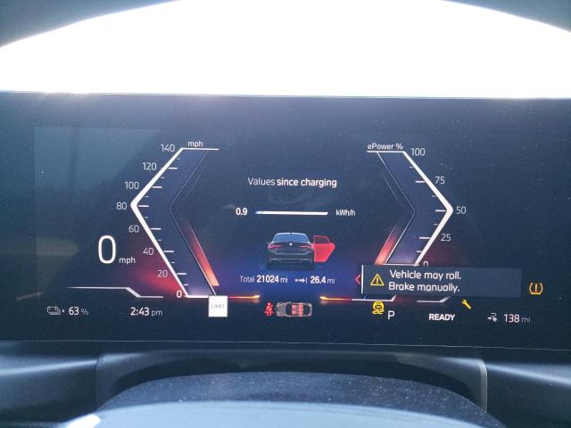 WBY73AW00PFR12197 - 2023 BMW I4 EDRIVE 40 BLACK photo 9